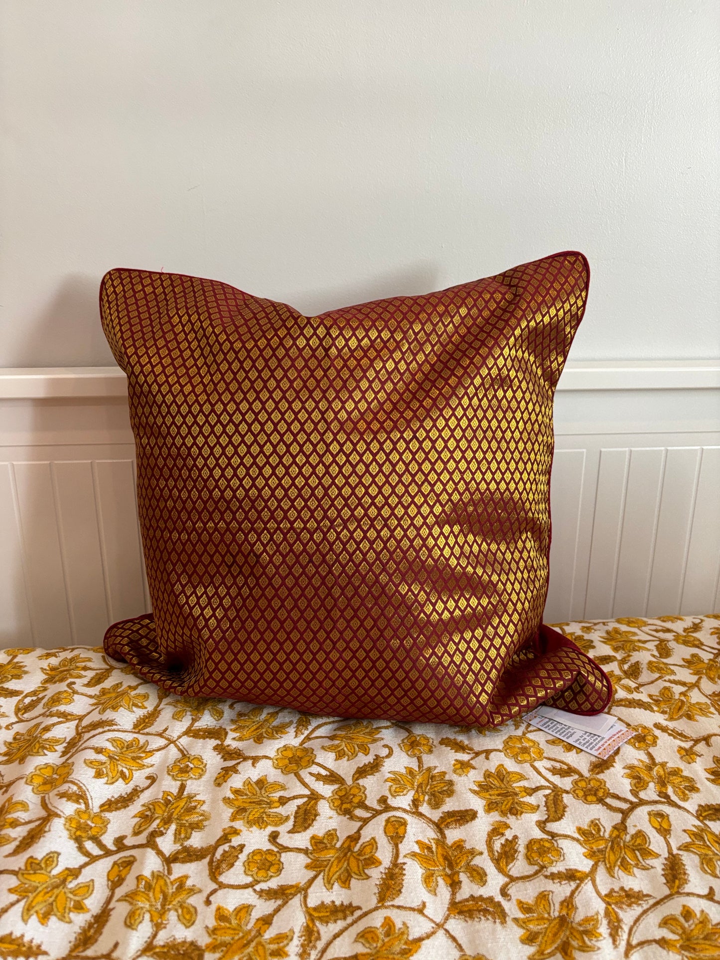 Brocade Cushion Covers 18”