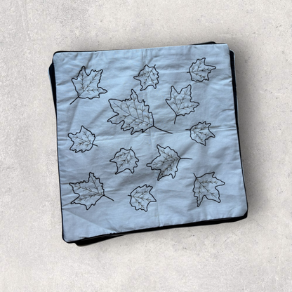 Hand Embroidered Cushion Covers (Set of 4 | Embroidered 2, Plain 2)