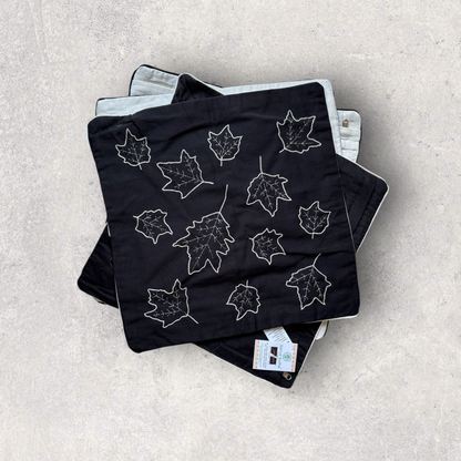 Hand Embroidered Cushion Covers (Set of 4 | Embroidered 2, Plain 2)