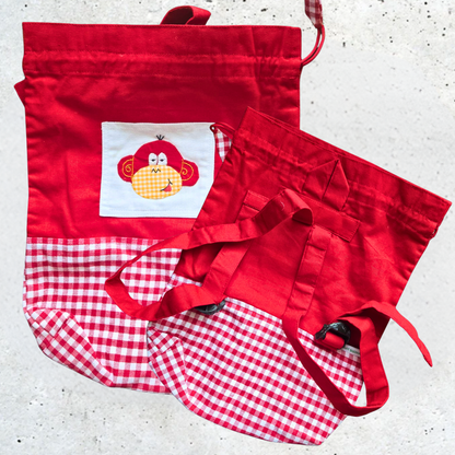 Infant backpack (fabric)