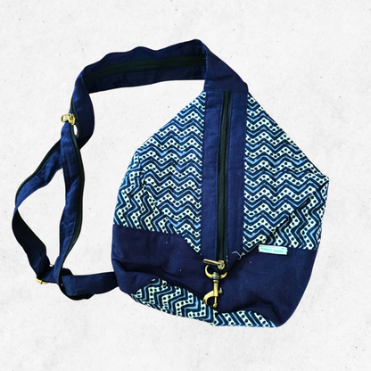 Quilted Backpack (cotton backpack)