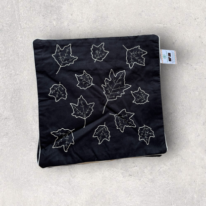 Hand Embroidered Cushion Covers (Set of 4 | Embroidered 2, Plain 2)