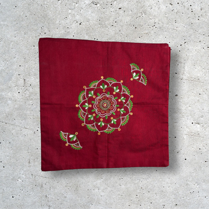Hand Embroidered Cushion Covers (Set of 2)