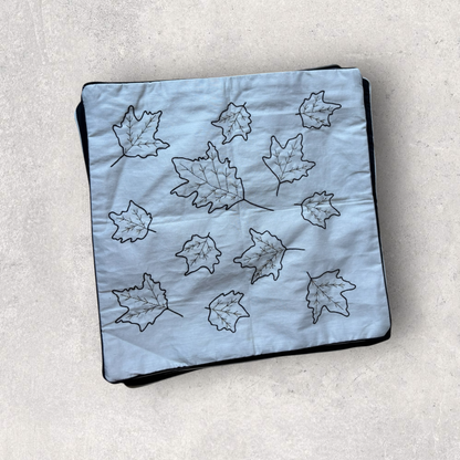 Hand Embroidered Cushion Covers (Set of 4 | Embroidered 2, Plain 2)