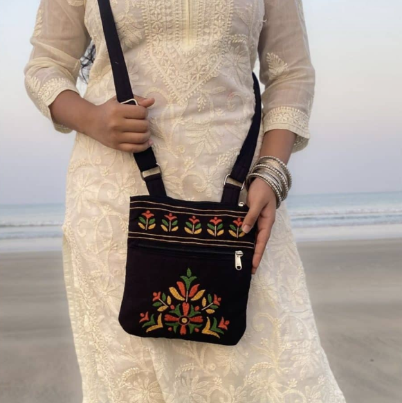 ANANYA Elegant Embroidered Sling-bag