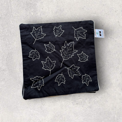 Hand Embroidered Cushion Covers (Set of 4 | Embroidered 2, Plain 2)