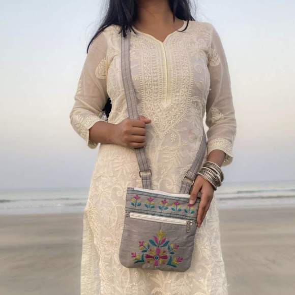 ANANYA Elegant Embroidered Sling-bag