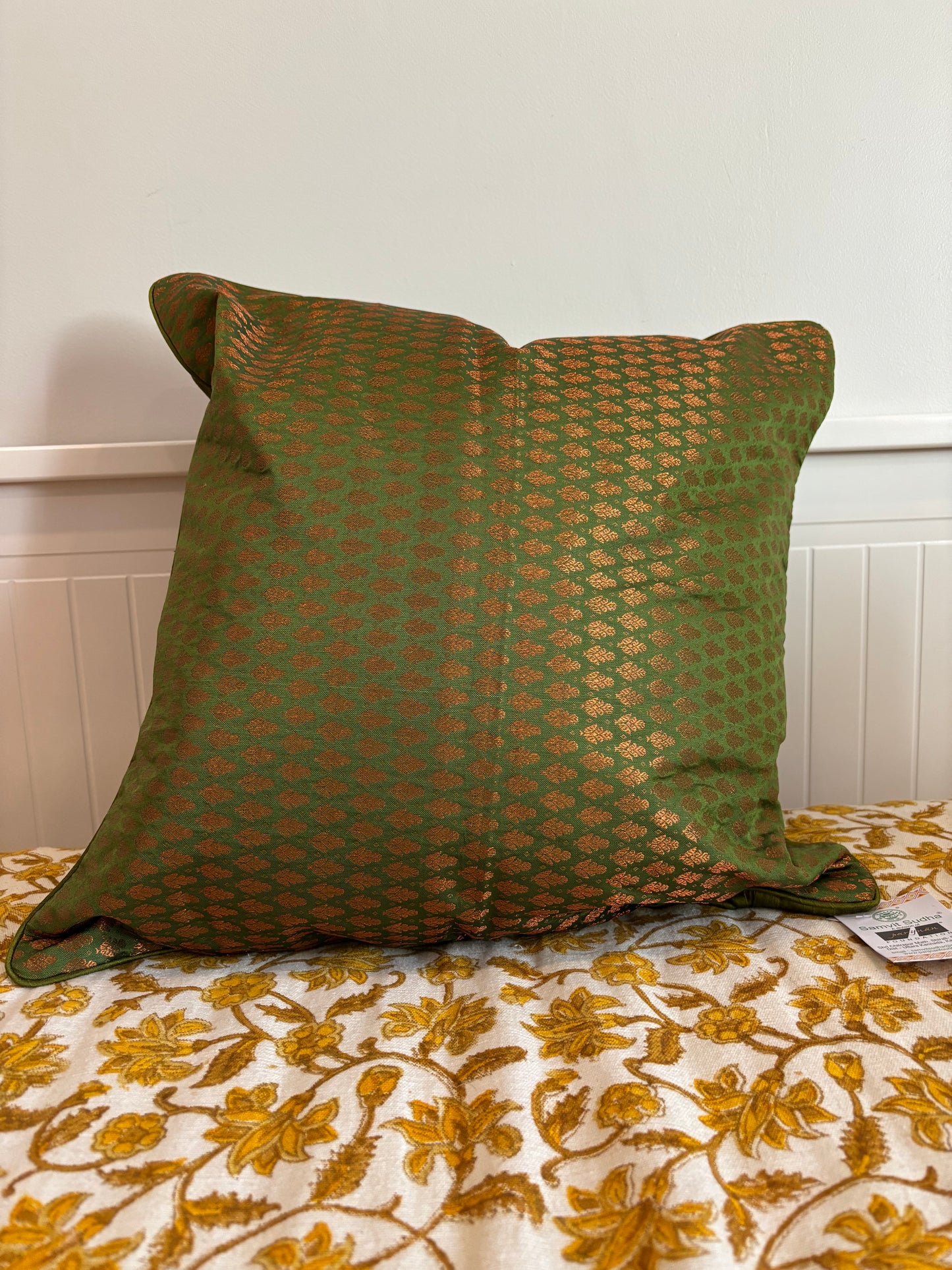 Brocade Cushion Covers 18”