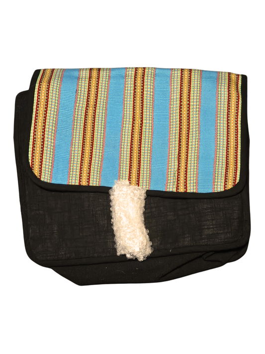 Laptop Bag - with Handwoven Inkle Loom