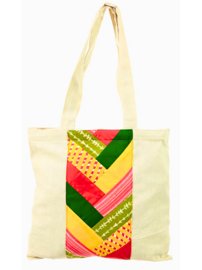 Aadhya Chevron Tote Bag