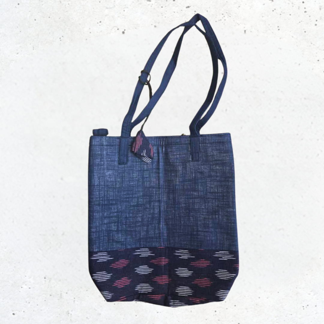 Aabhaas Tote bag with Ikat