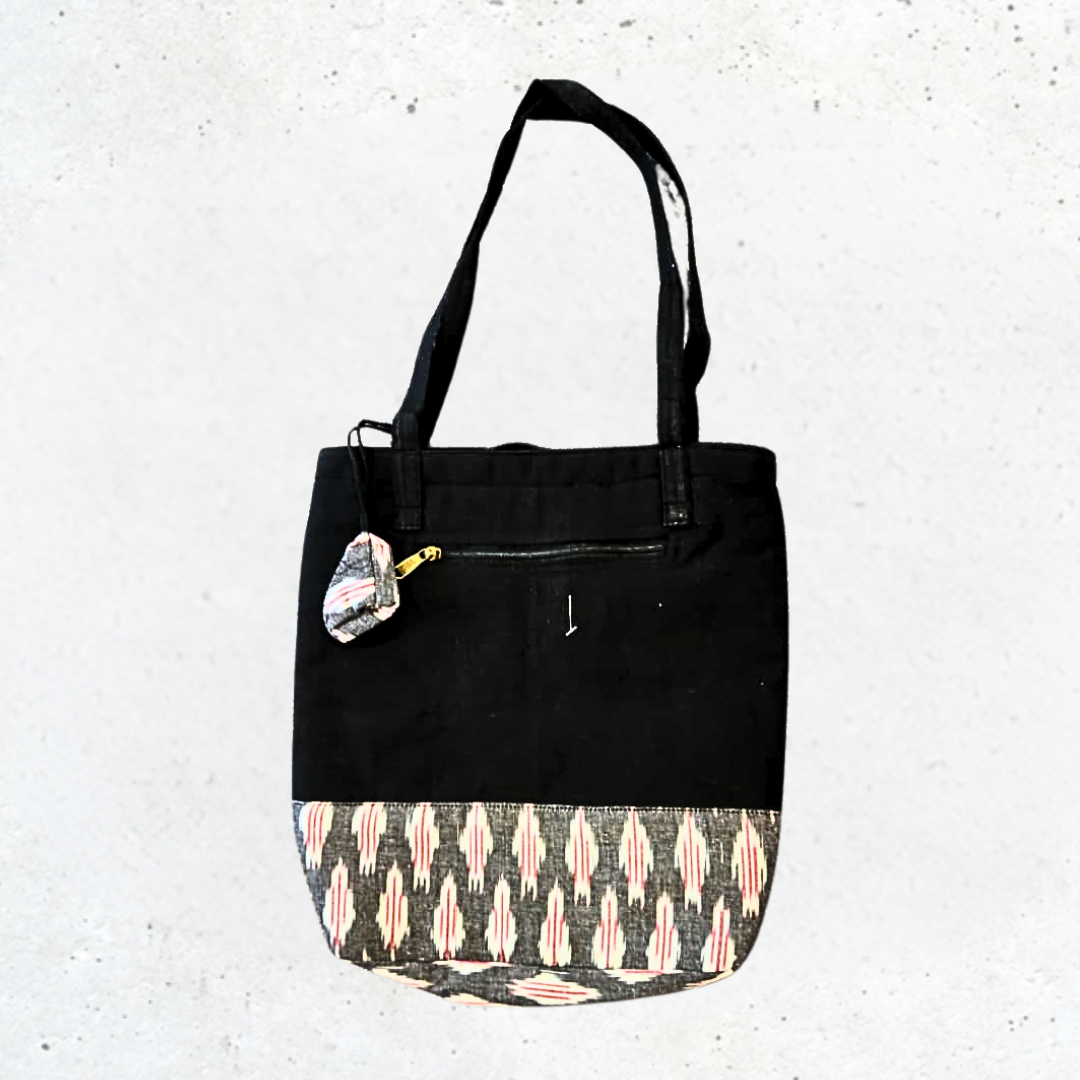 Aabhaas Tote bag with Ikat