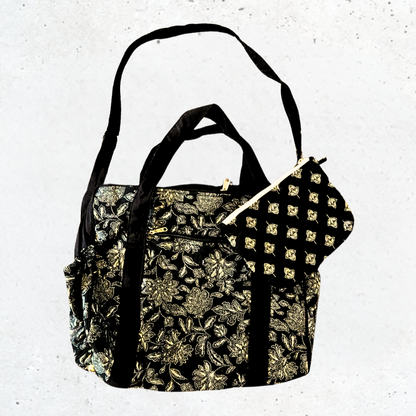 Duffel bags with wallet