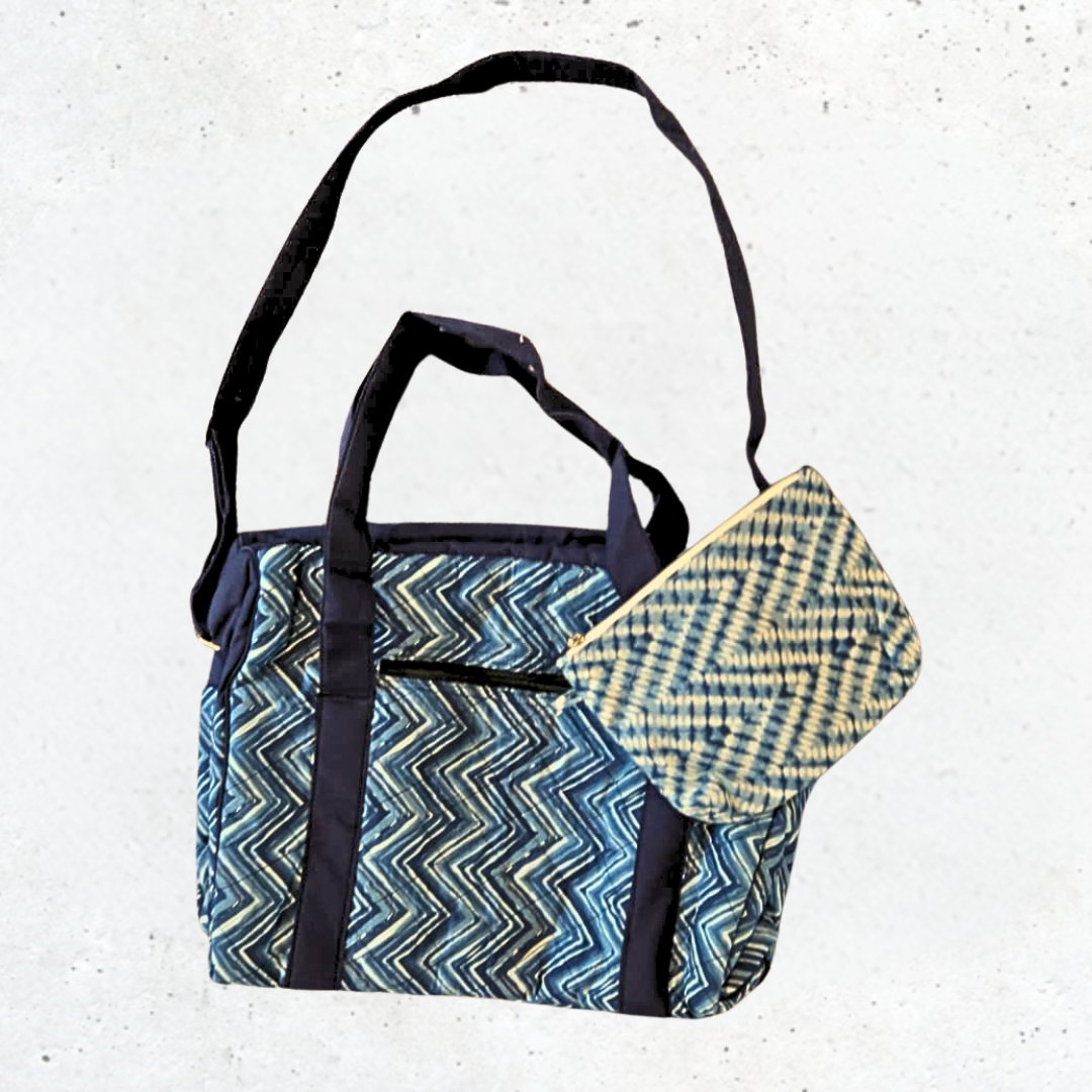 Duffel bags with wallet