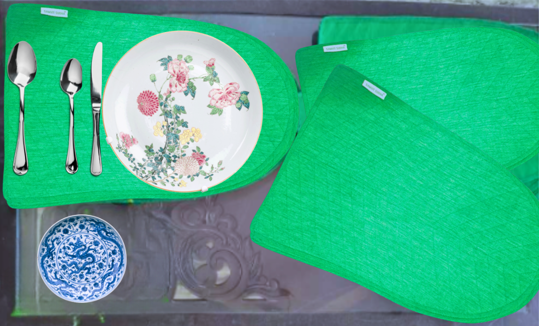 Kadali Banana Leaf Table Mats