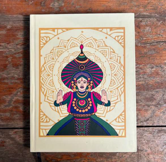 Yakshagana Handmade Paper Notebook