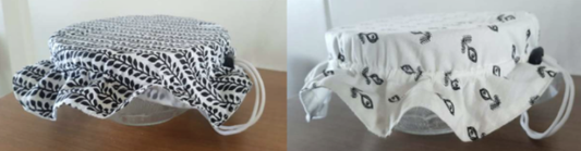Fabric Bowl Covers (set of 2)