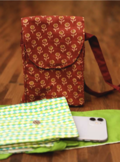 Navya cellphone crossbody bag