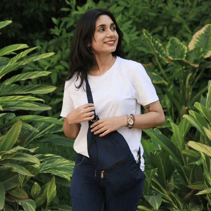 Crossbody Denim Bag