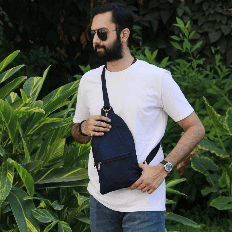 Crossbody Denim Bag