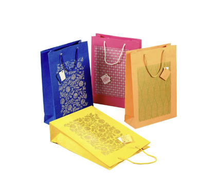 Handmade Paper Gift Bags (Vertical)